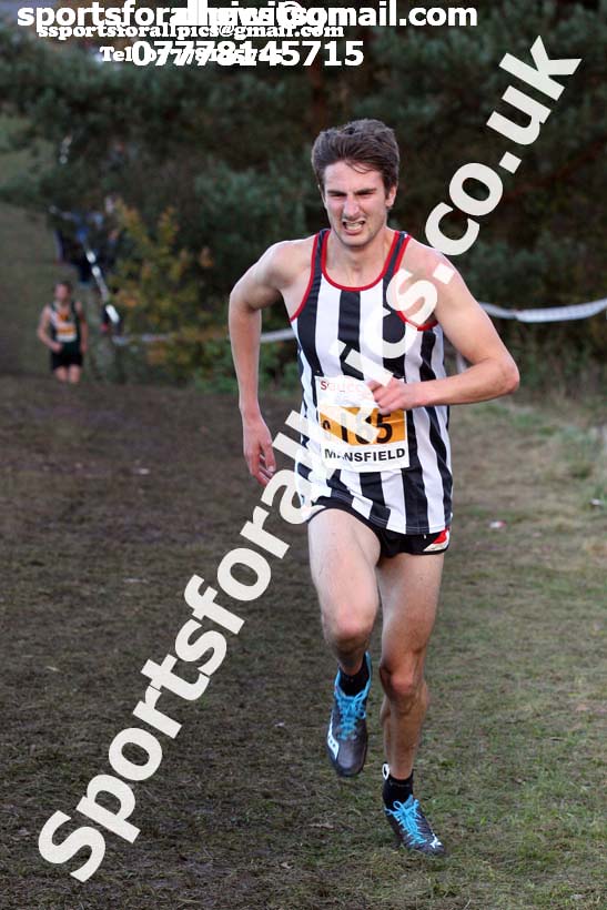 Senior mens National Cross Country Relay, Berry Hill Park, Mansfield. Photo:  David T. Hewitson/Sports for All Pics